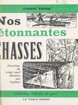 cover image of Nos étonnantes chasses